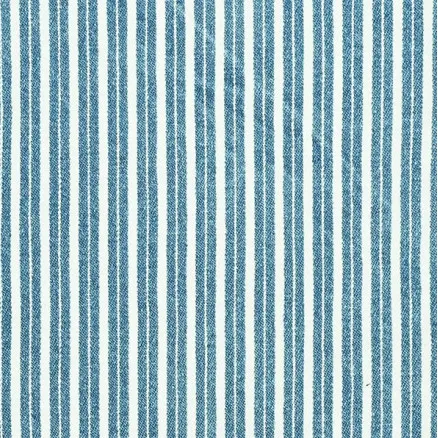 Denim Stoff 145cm 006 Lyseblå Striber - 50cm