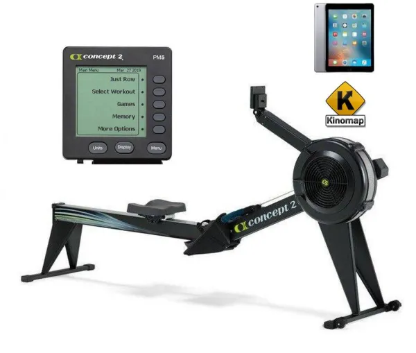 Concept2 Model D PM5 Høy Romaskin Sort