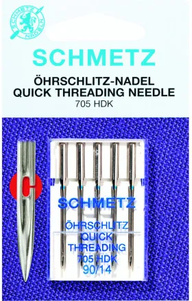 Schmetz symaskinnåler Handicap / Enkel treing 705 HDK str. 80 - 5 stk.