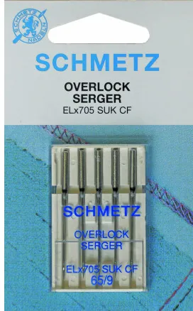 Schmetz Overlock-nåler ELx705 SUK CF Str. 90 - 5 stk.