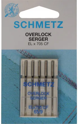 Schmetz Overlock-nåler ELx705 CF Str. 80-90 - 5 stk.
