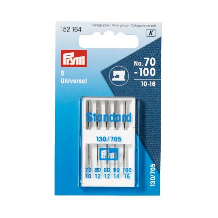 Prym symaskinnåler Universal 130/705 Str. 70-100 - 5 stk.