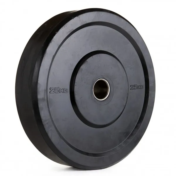 Nordic Fighter Svart Bumper Vektskive 10kg / 50mm (1 stk)